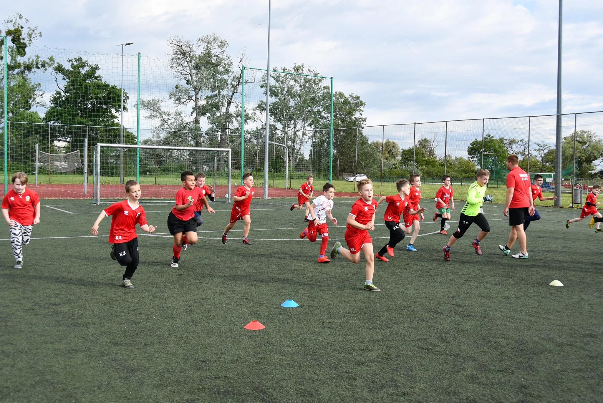 Treningi piłkarskie